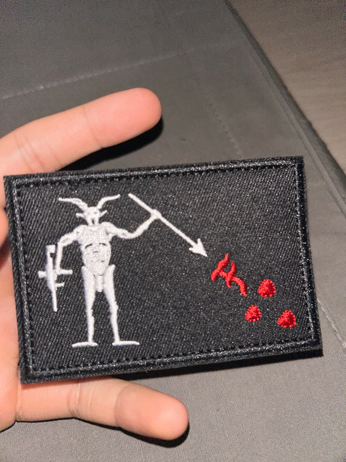 Blackbeard flag 패치 상품이미지1