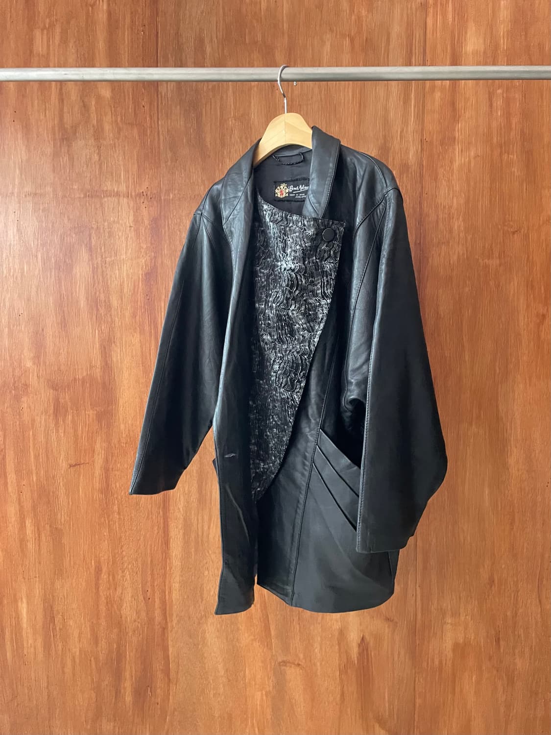 Black two way dolman sleeve jacket 상품이미지5