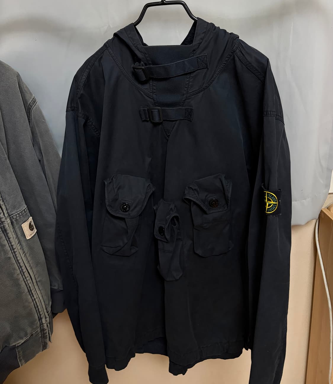 스톤아일랜드 후드 stoneisland v0029 XL 블랙 상품이미지1