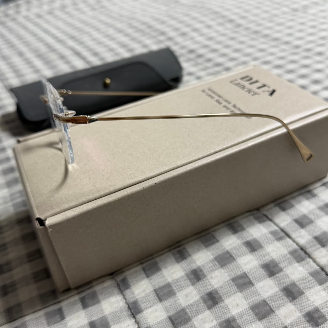 (OS) DITA 디타 Lancier 티타늄 무테 안경 상품이미지3