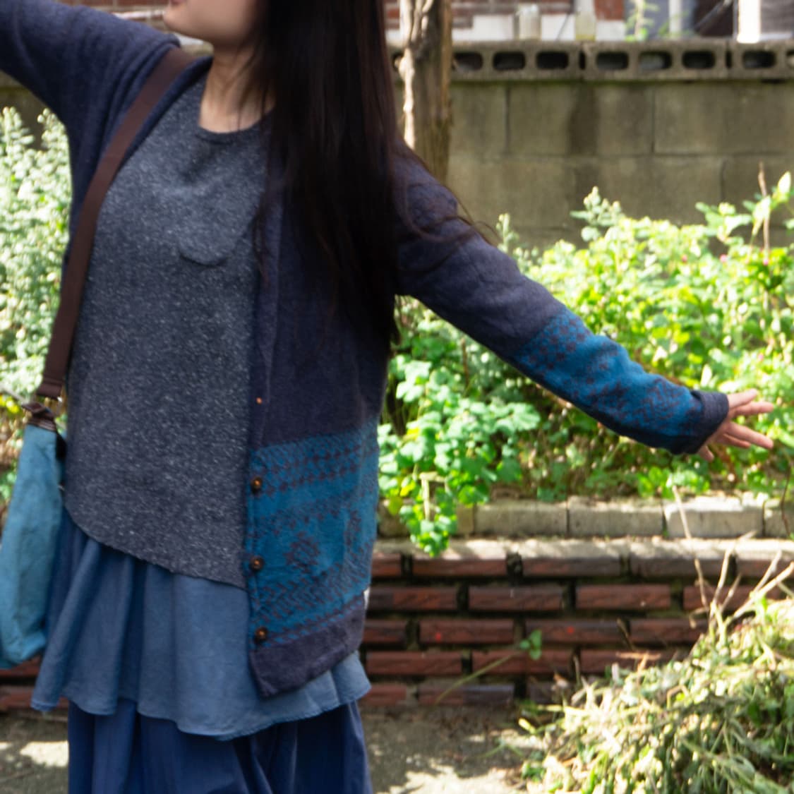 도토리 마을의 밤하늘 니트 상품이미지10