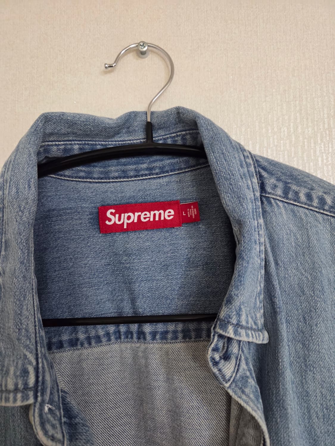 슈프림 데님 페인터 반팔 셔츠 상품이미지3