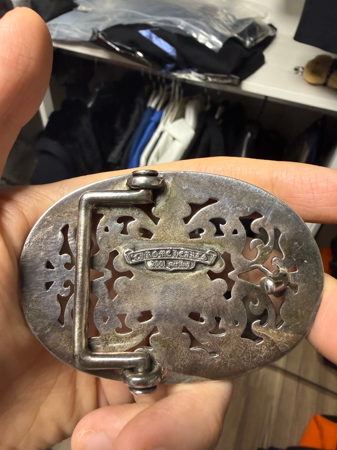 크롬하츠 스타오발 버클 상품이미지2