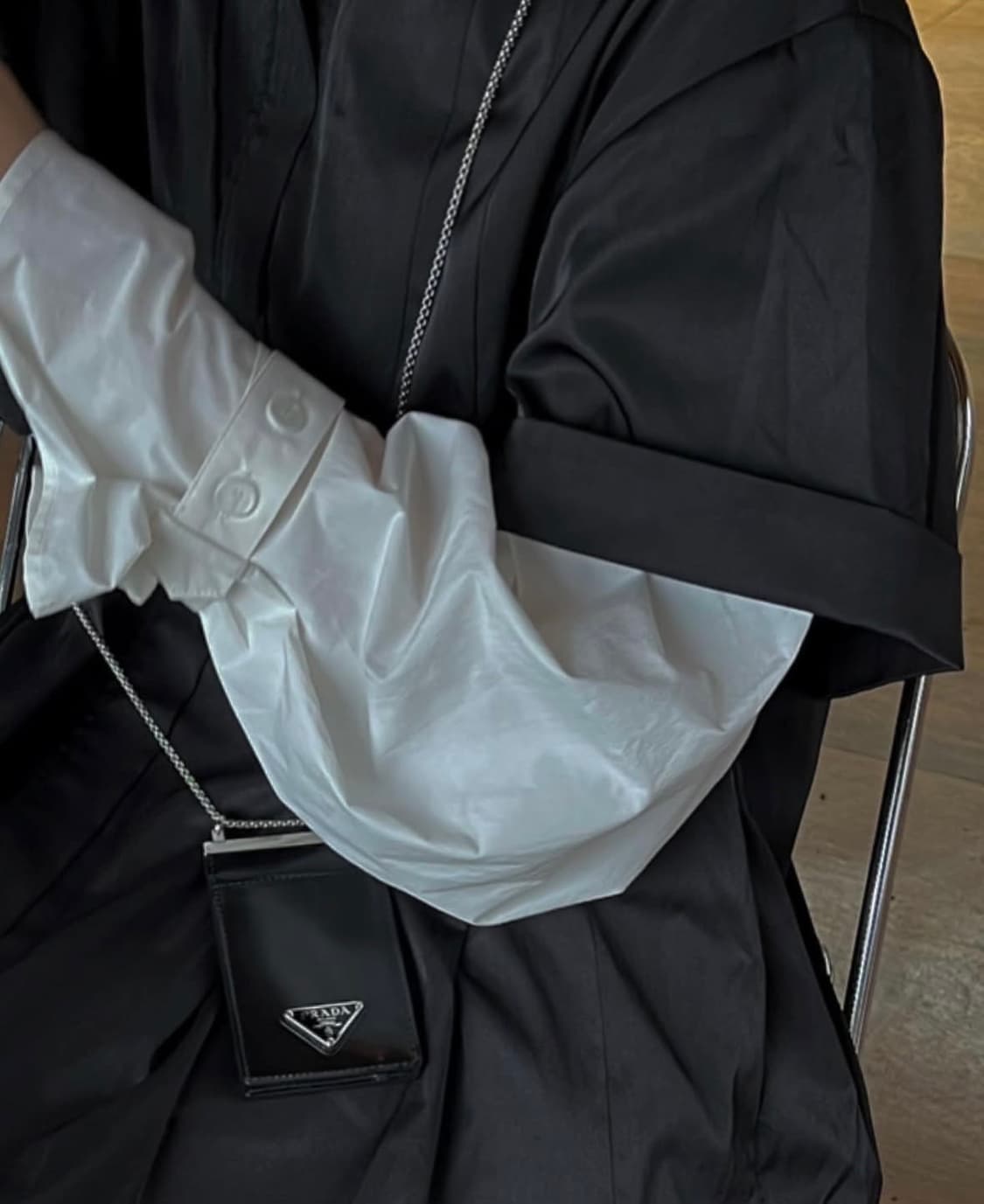 트리밍버드 트밍 하프 플리츠 집업 원피스 (새상품) 상품이미지5