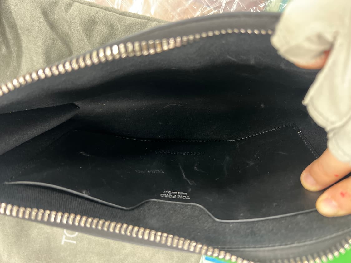 Tom Ford 톰포드 크로커 패턴 레더 클러치백 상품이미지8