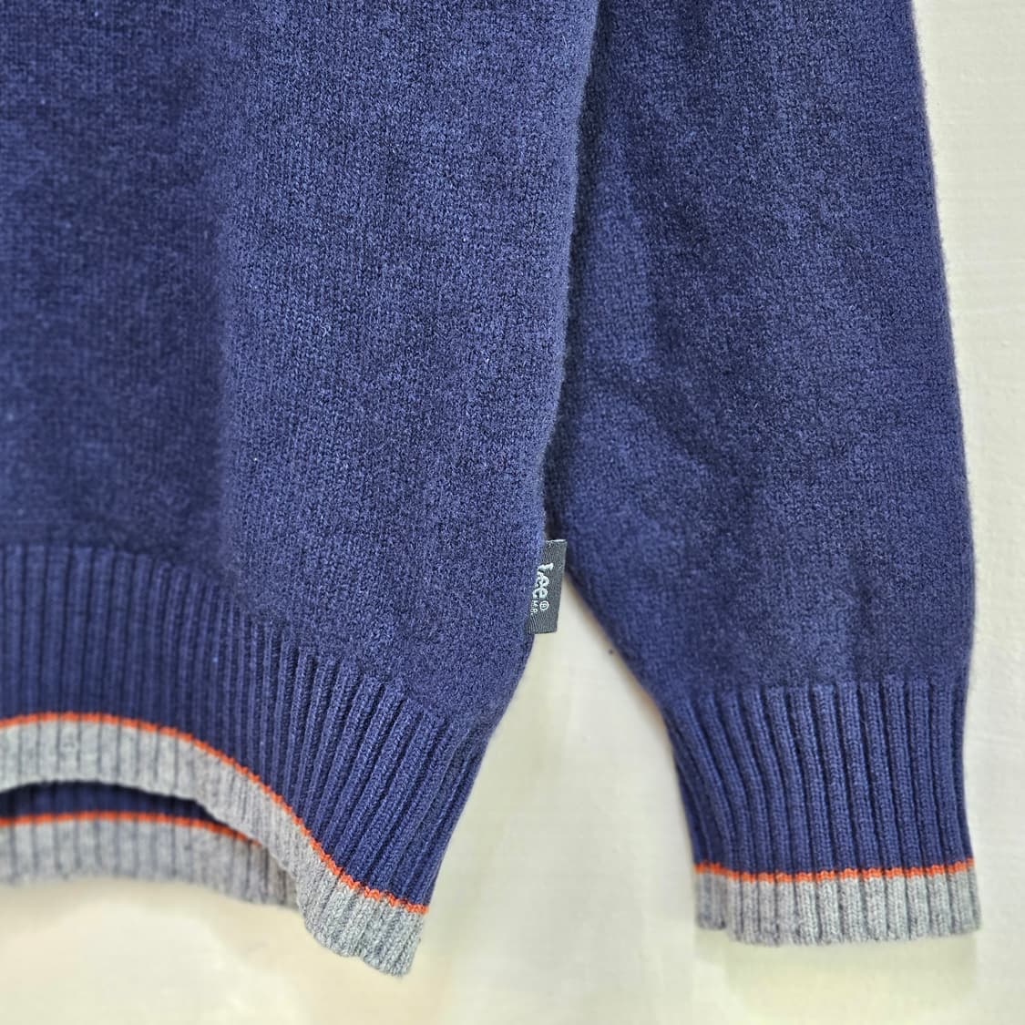 [LEE] 리 라운드넥 울 니트 상품이미지3