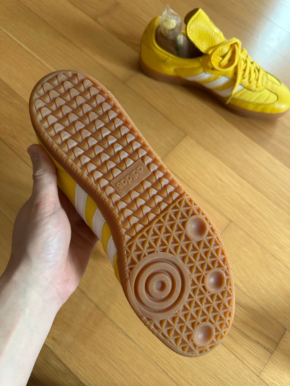 아디다스 삼바 오이스터 콜라보 270 (US9) 옐로우 상품이미지4