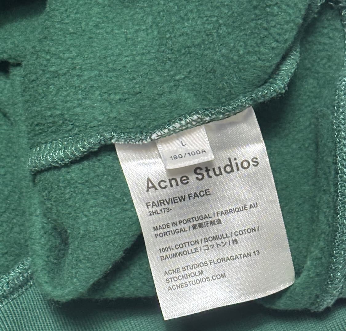 🫶🏻 아크네스튜디오 그린 맨투맨 🫶🏻 상품이미지5