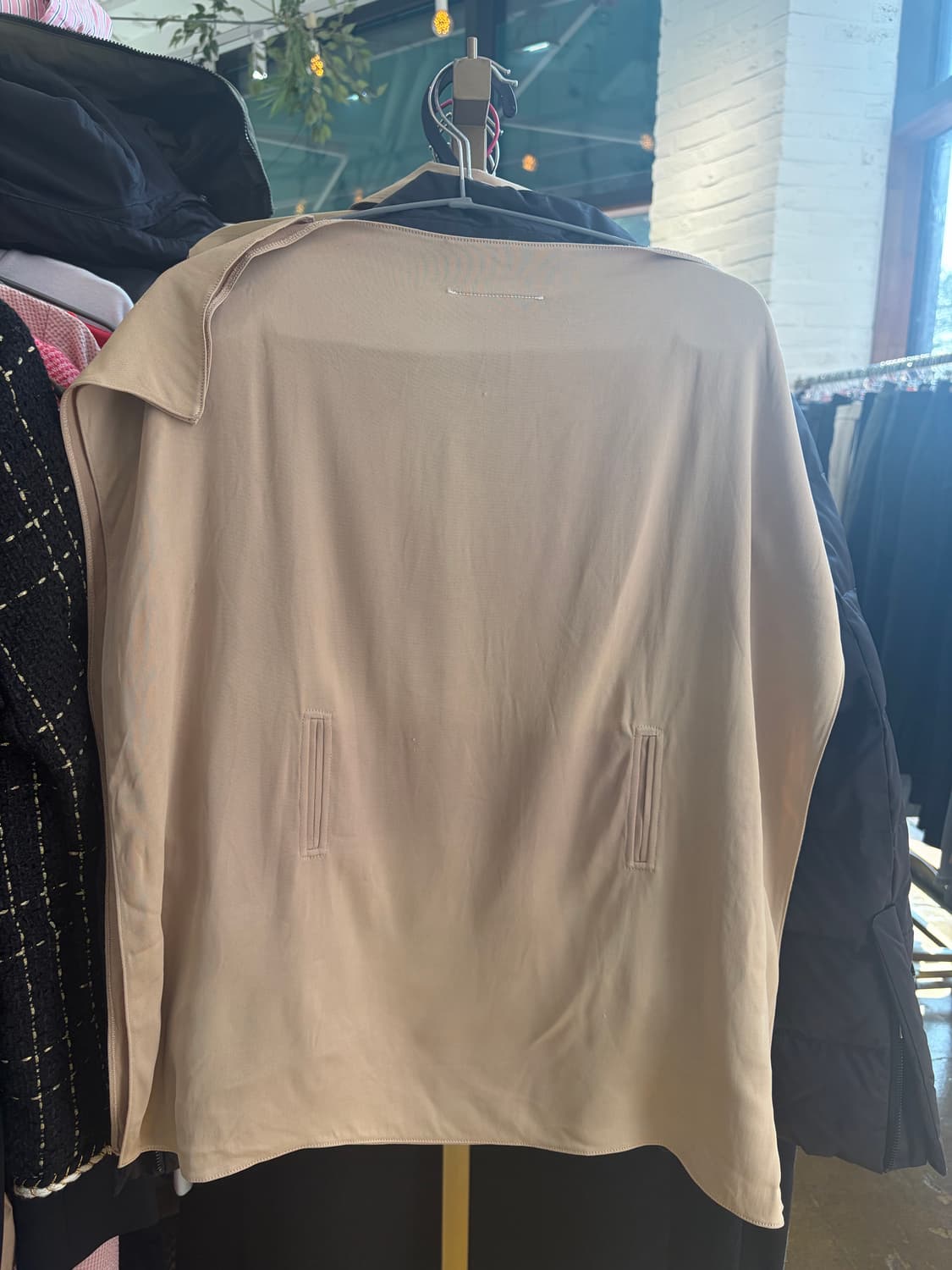 MM6 메종 마르지엘라 베이지 블라우스 상품이미지6