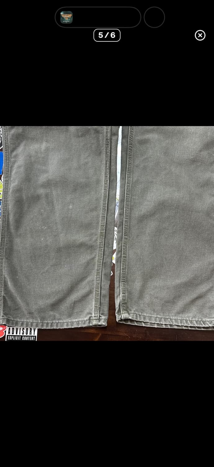 칼하트 b11 싱글니 모스그린 36 상품이미지5