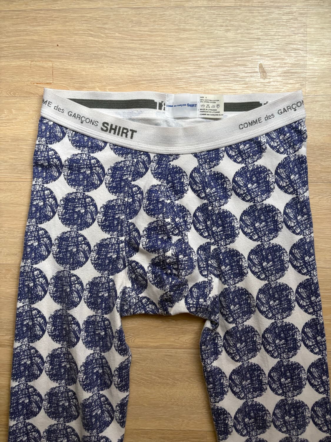 COMME des GARCONS SHIRT 꼼데가르송 내복 레깅스 상품이미지2