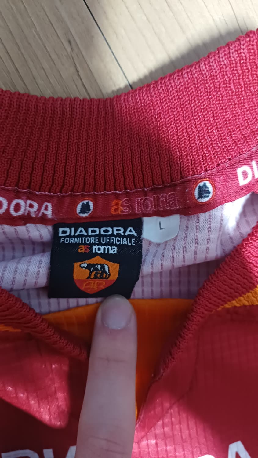 97 98 as로마 카푸 홈 유니폼 상품이미지3