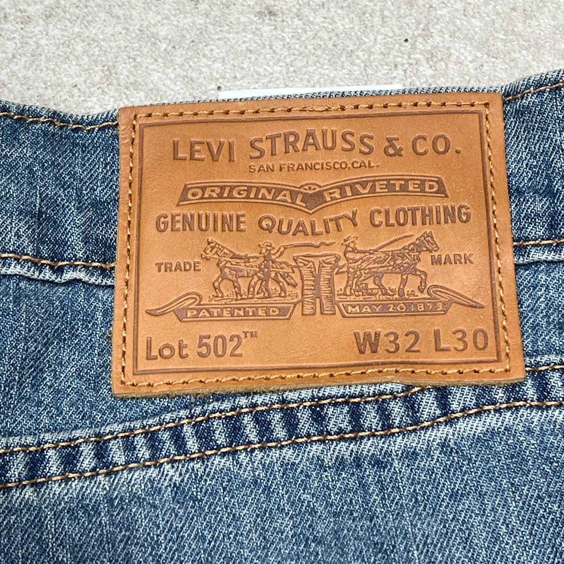 리바이스 502 빅E 데님팬츠 s10008 상품이미지6