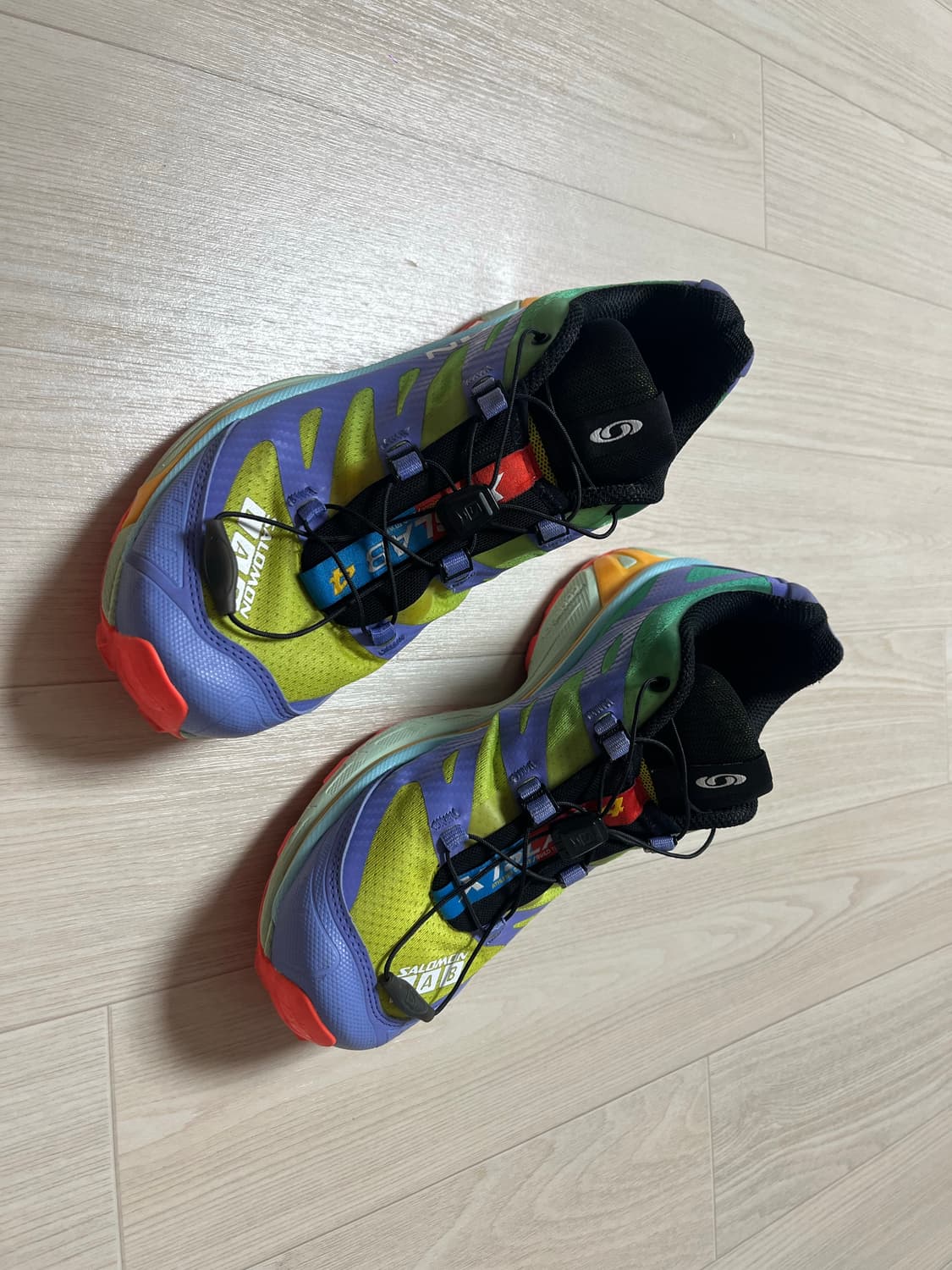 살로몬 XT-4 이브닝 프림로즈 민트 리프 상품이미지5