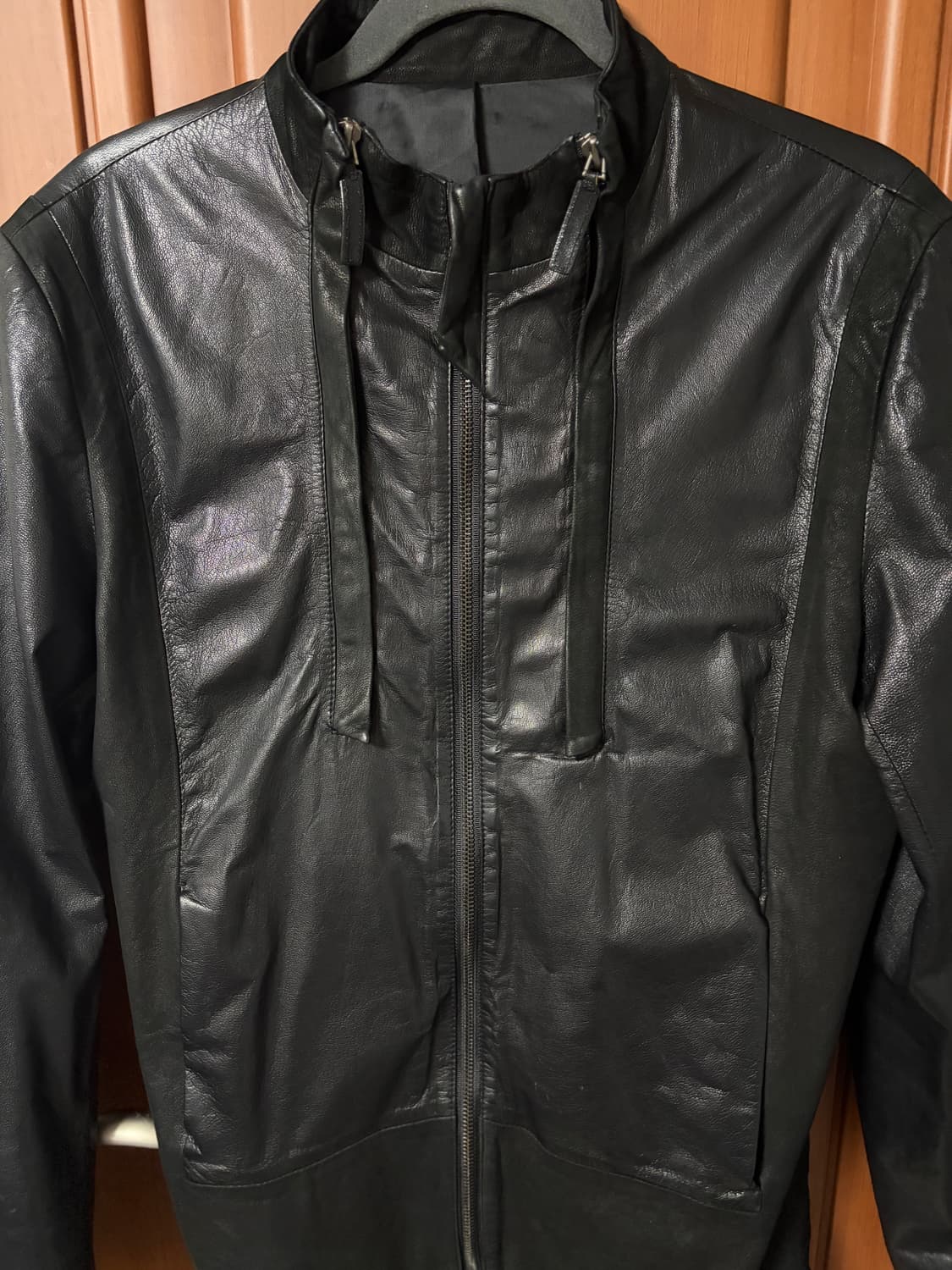 우영미 레더자켓 XL 상품이미지3