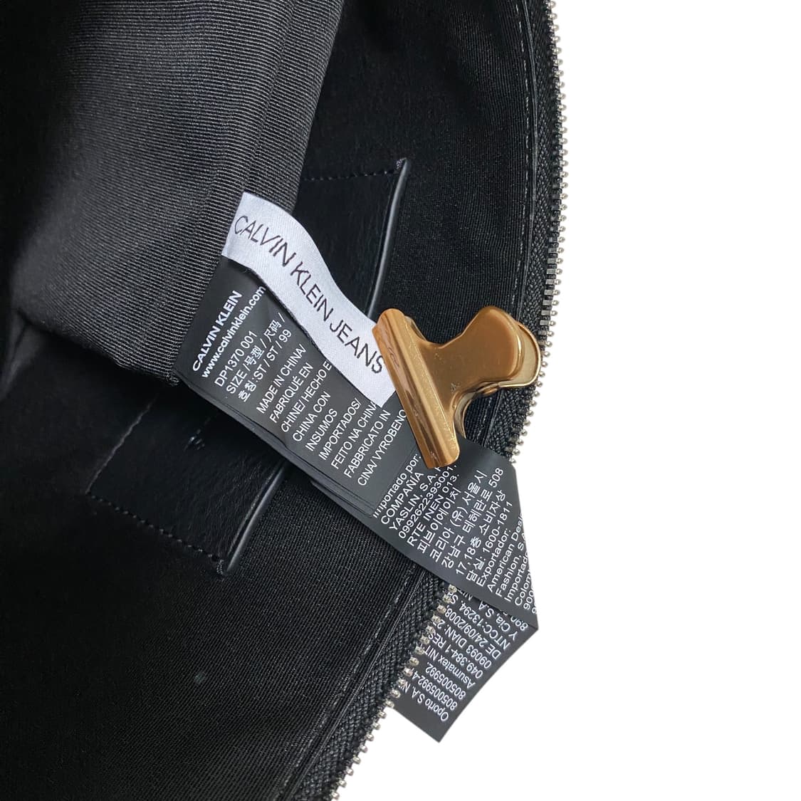 Ck 블랙 클러치 백 + 핑크 미니백 세트 상품이미지5