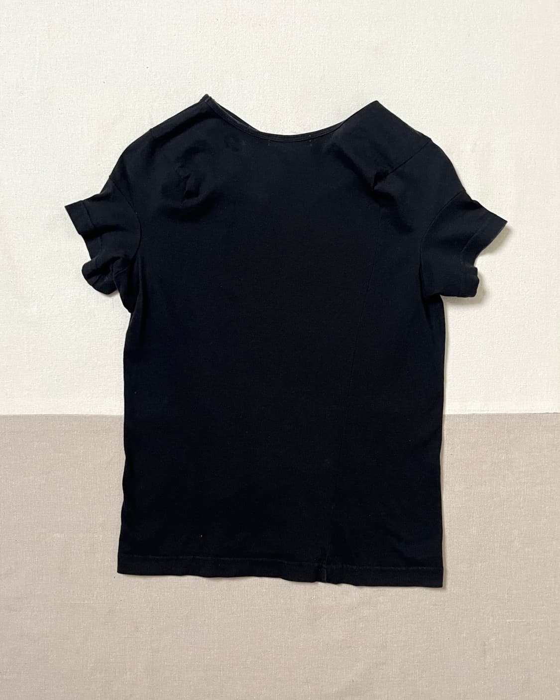 90s 꼼데가르송 비대칭 다트 티셔츠 comme des garcons 상품이미지5