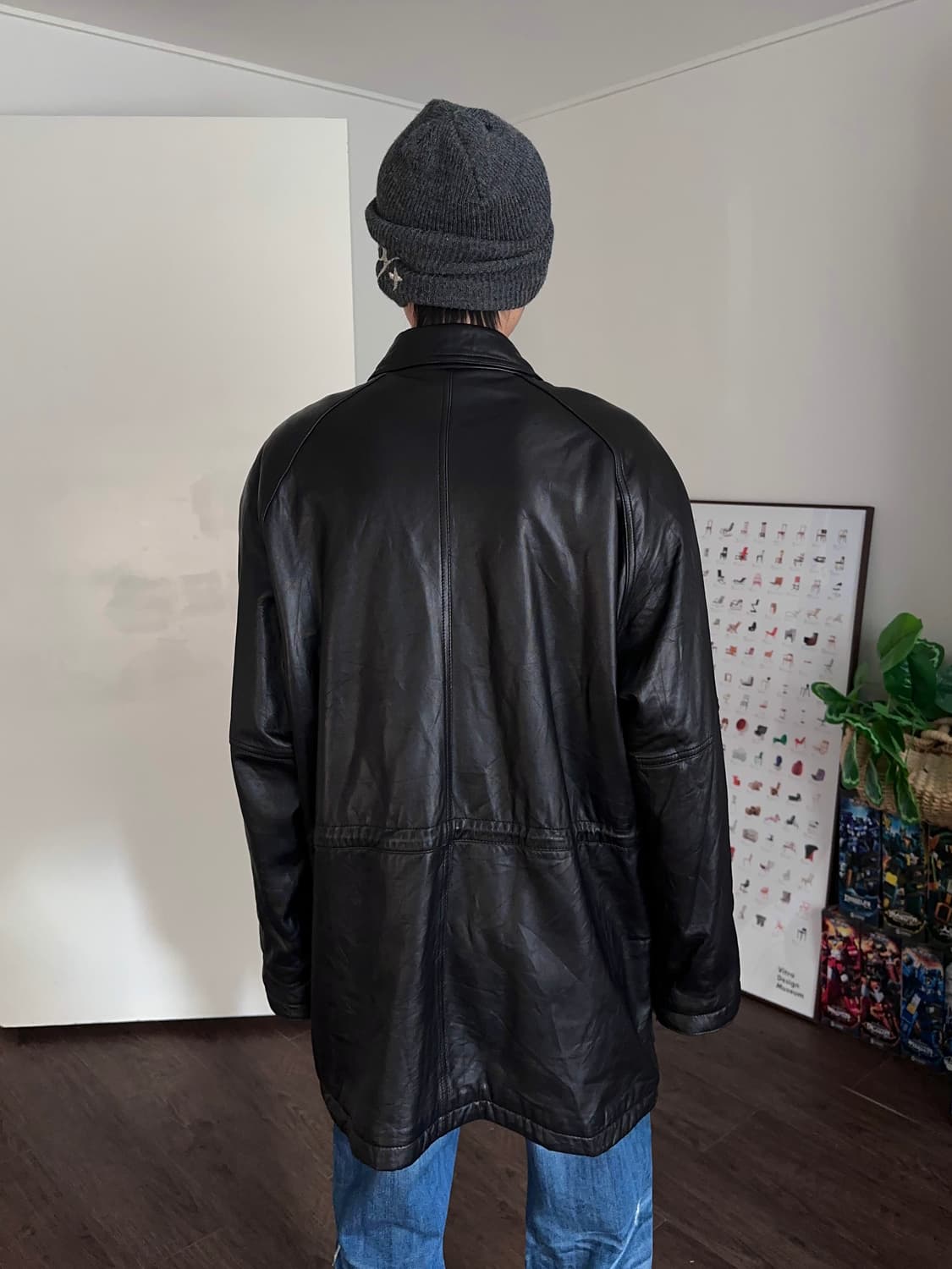 Polo Club 오버 레더 사파리 자켓 상품이미지5