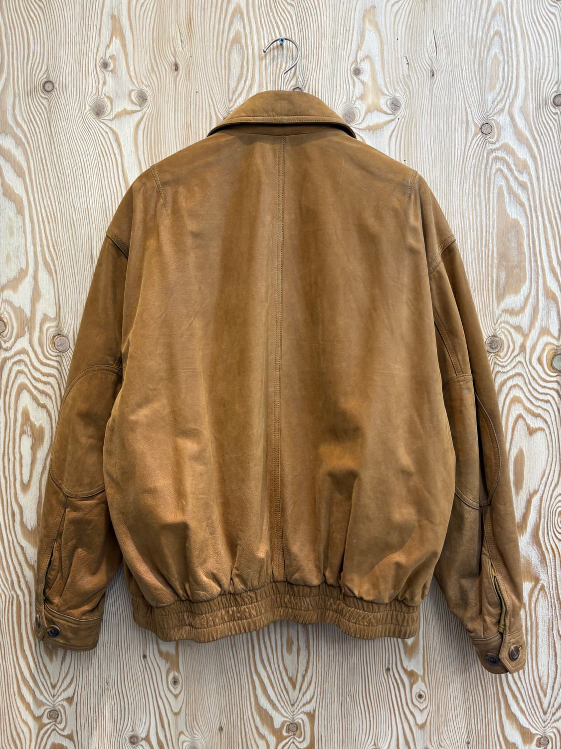 90s 파코나블 빅 포켓 레더 봄버 자켓 상품이미지2