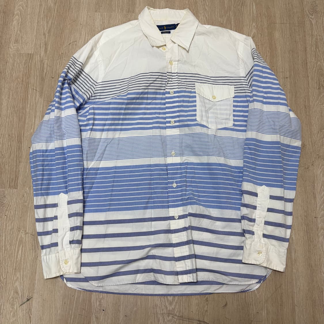 폴로 랄프로렌 남성 스트라이프 셔츠 XL/105  상품이미지1