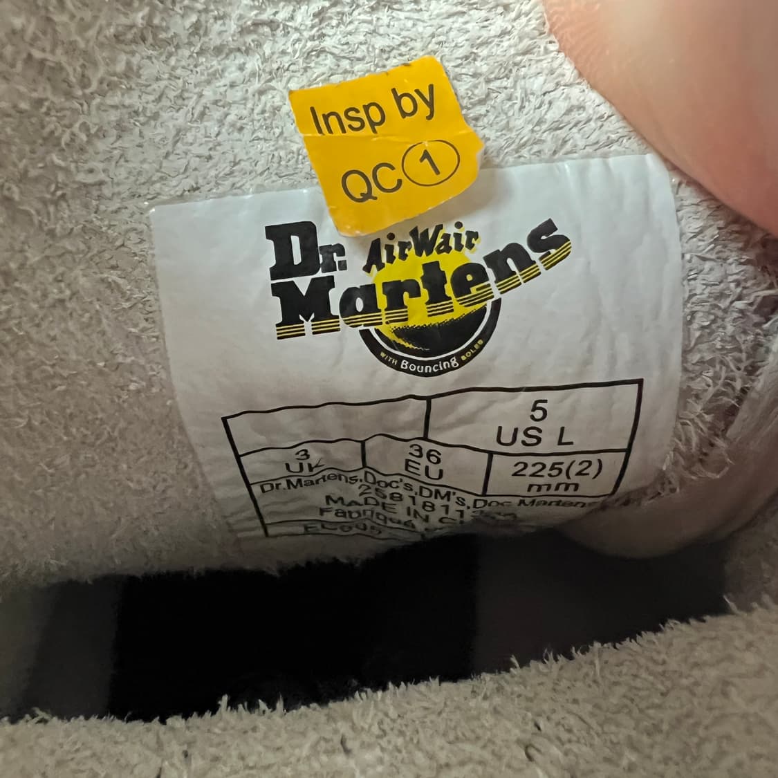 닥터마틴 1460 파스칼 화이트 부츠 상품이미지7