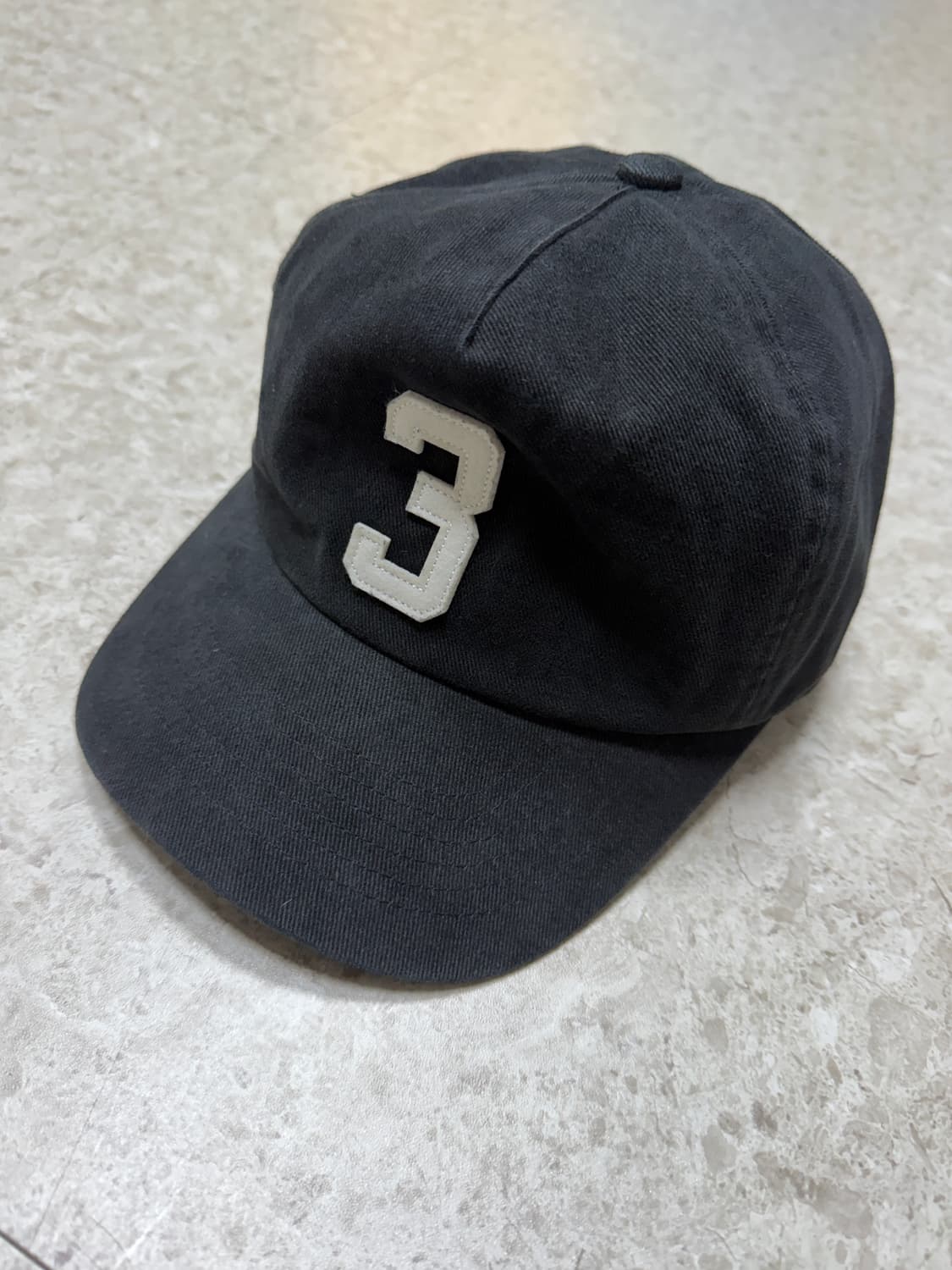 collect pieces 컬랙트피시스 3패널 캡 BK 상품이미지4