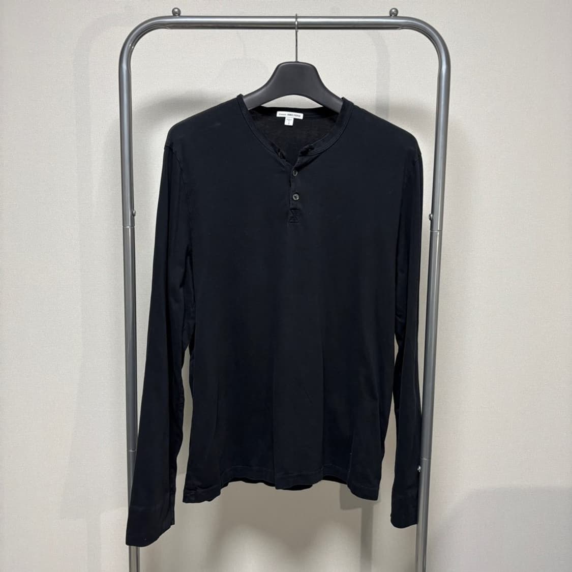 3) 제임스펄스 james perse 수피마 다잉 헨리넥 롱슬리브 상품이미지1