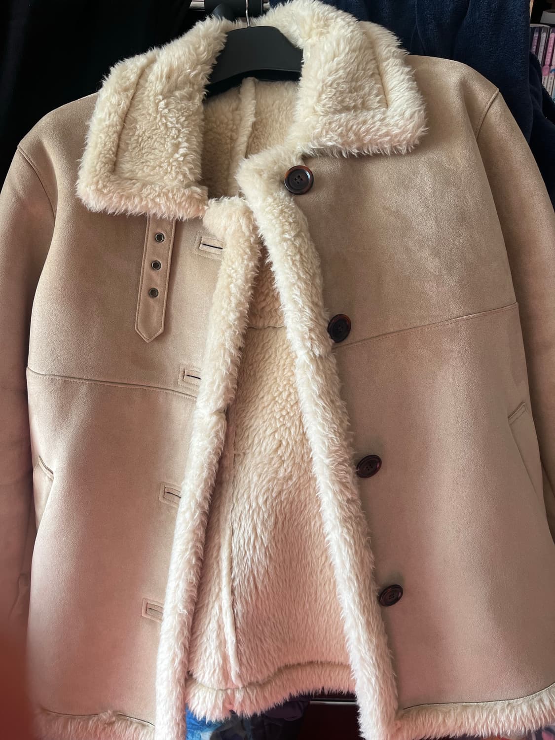 링서울 무스탕 베이지 상품이미지2