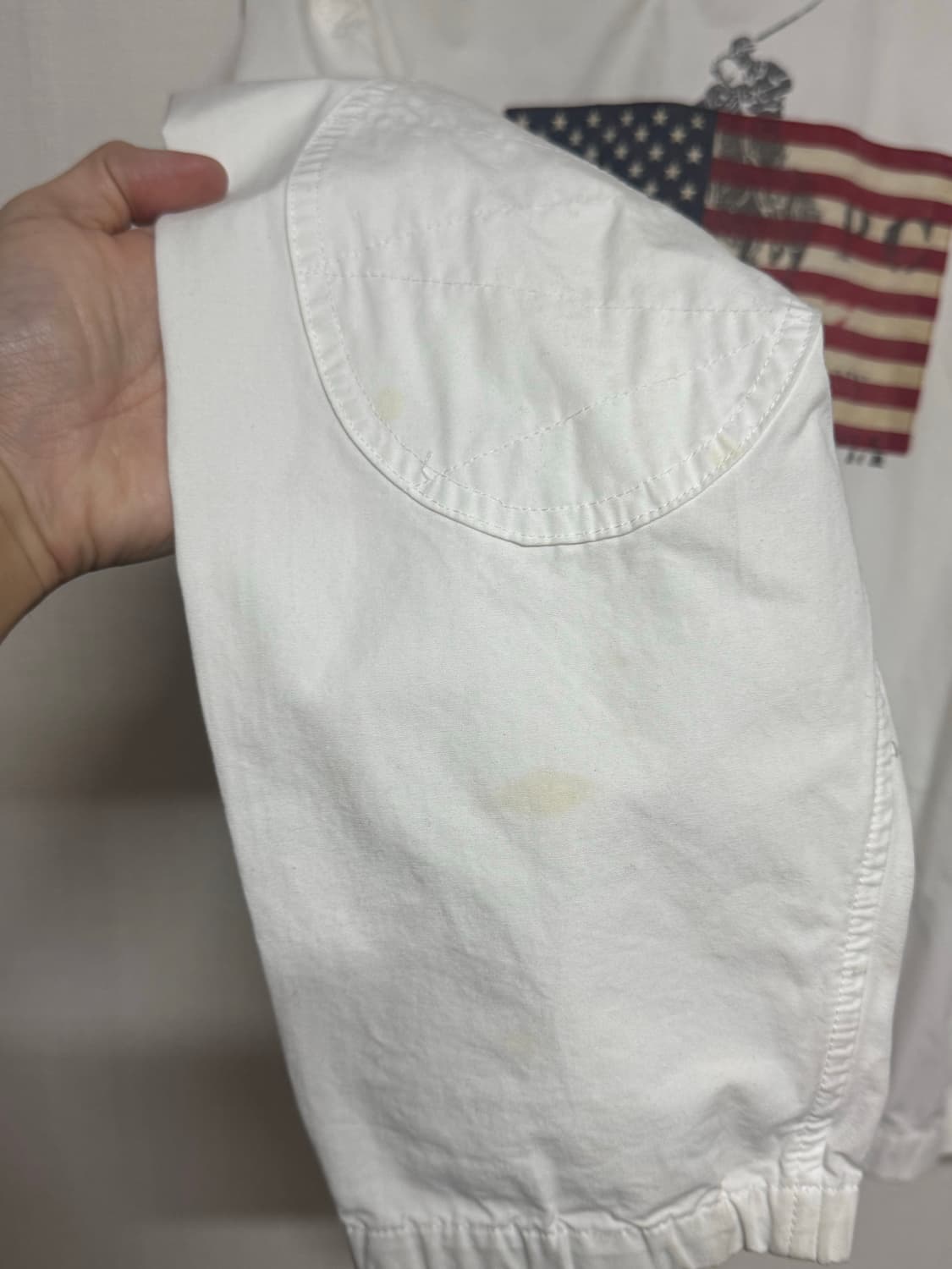 90’s 폴로 랄프로렌 빅포니 USA 코튼 자켓 XL 상품이미지6