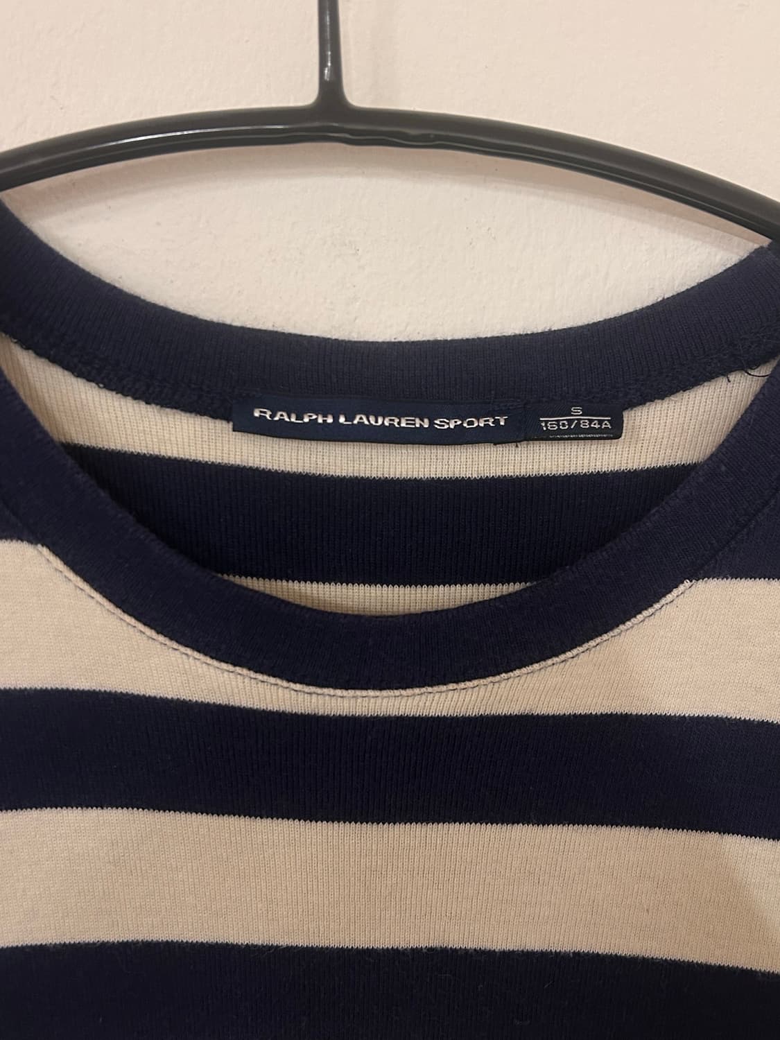 폴로 랄프로렌 스포츠 스트라이프 반팔티 S 상품이미지2