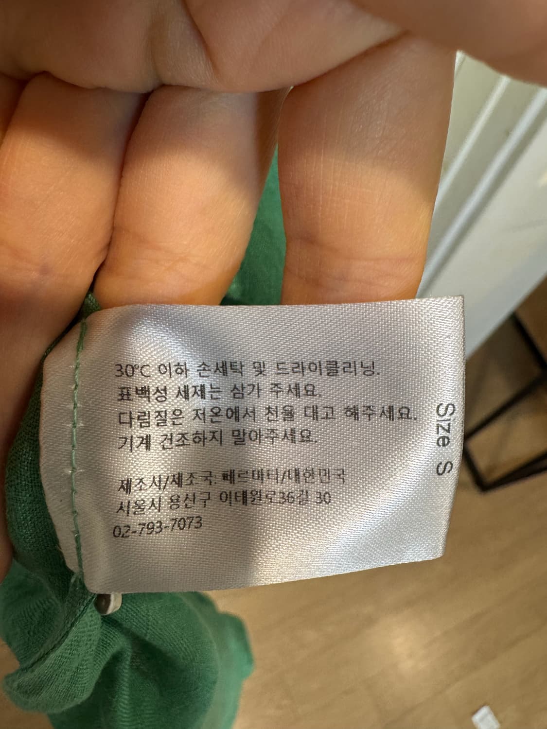 fermata 페르마타 다잉 린넨100% 원피스 상품이미지9
