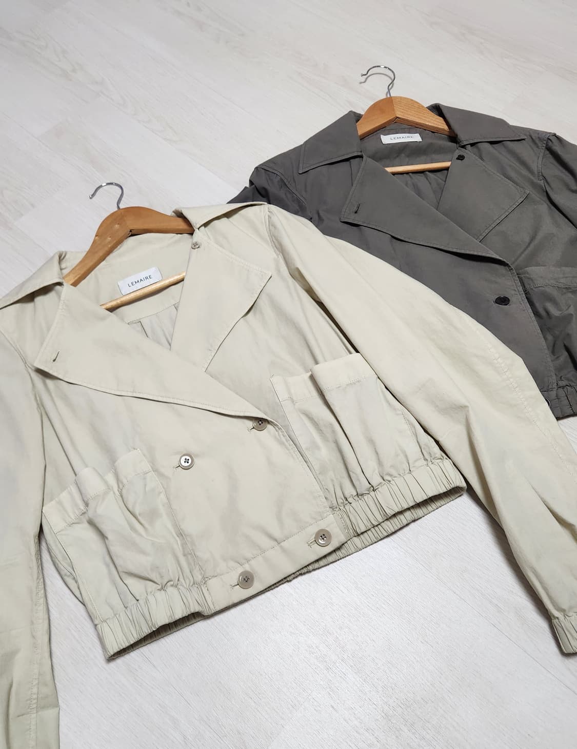 르메르 코쿤블루종 38  다크그레이 판매합니다. 상품이미지2