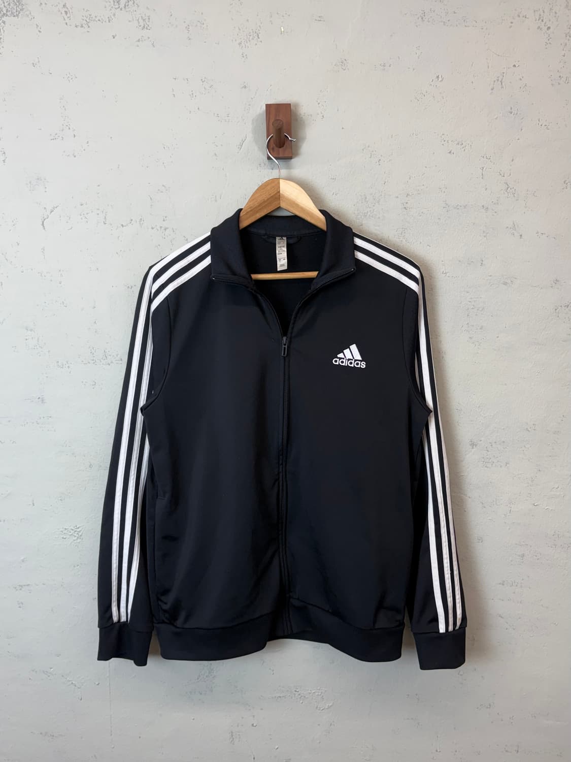 아디다스 기본 삼선 트랙탑 져지 블랙 상품이미지1