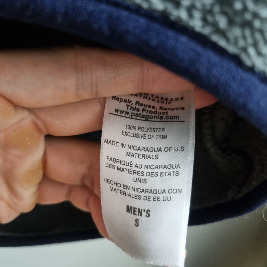 파타고니아 신칠라 라이트 웨이트 니켈그레이 맨즈 s  상품이미지2