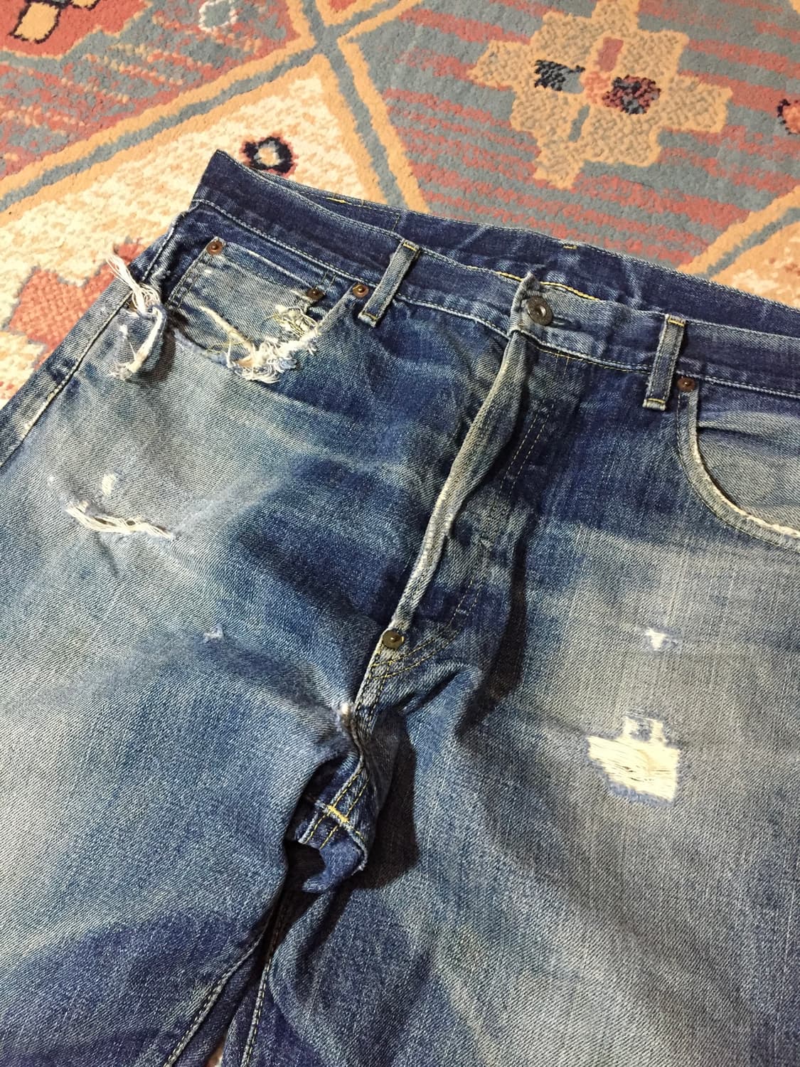 00s 리바이스 702xx 빅E 셀비지 데님 상품이미지3