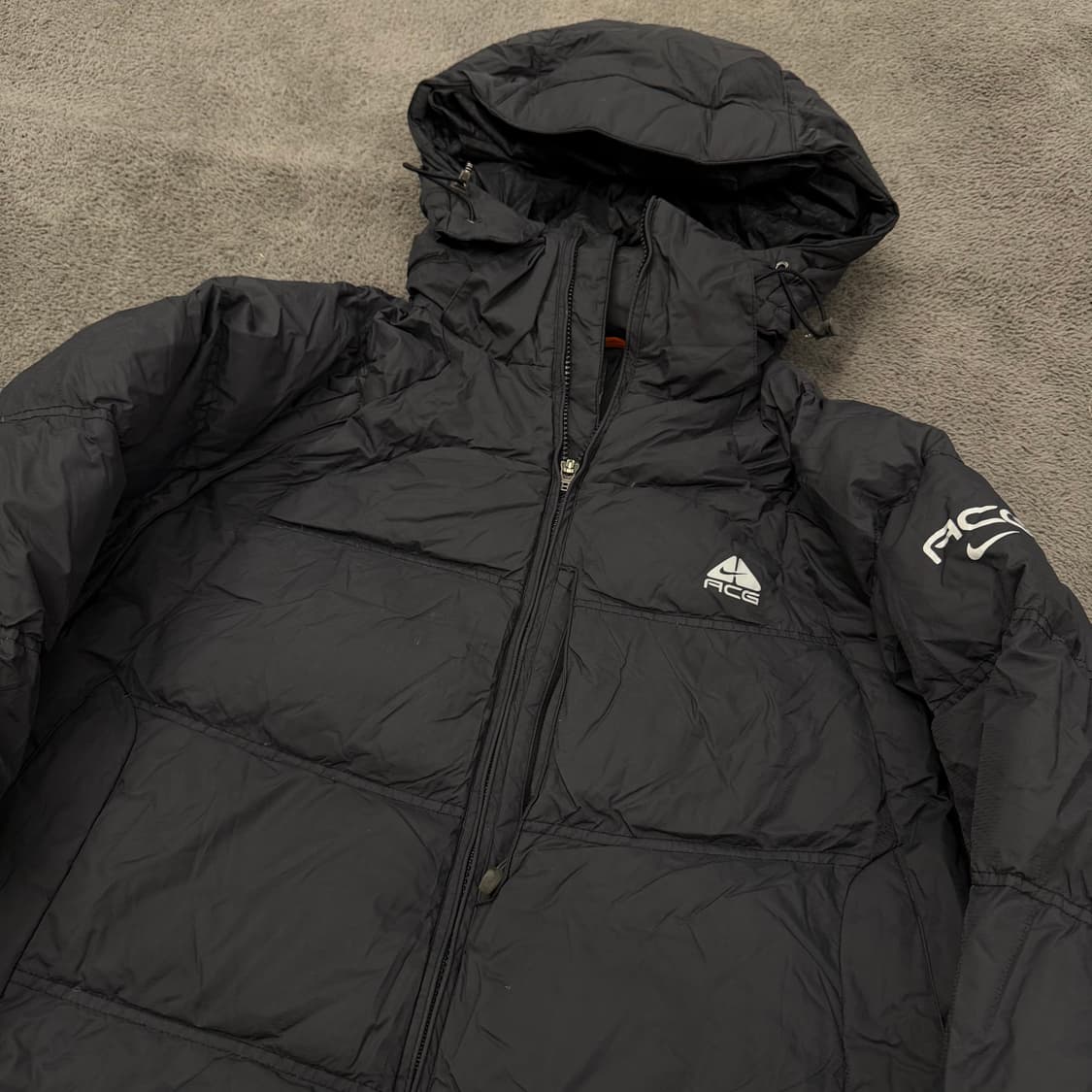 [ 정품/M,100 ] 나이키 ACG 블랙 구스다운 패딩 자켓 상품이미지1