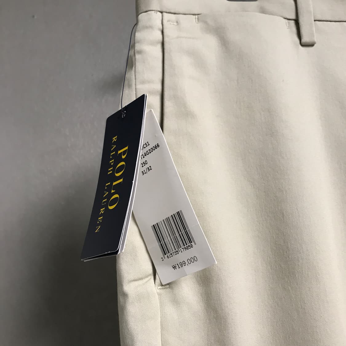 폴로 랄프로렌 베이지 치노 팬츠 새상품 31/32 상품이미지5