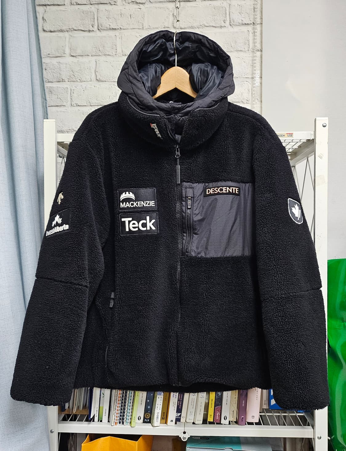 데상트 남성 후리스자켓 105 캐나다 스키크로스 슈퍼 플리스자켓 XD61 상품이미지1