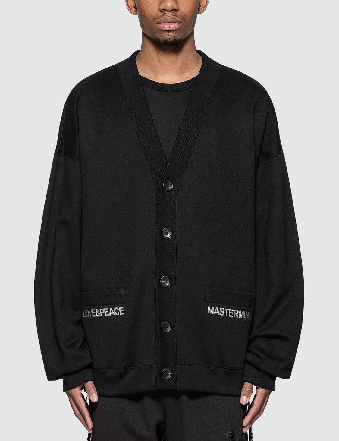 마스터마인드 20ss 러브앤피스 오버사이즈 가디건 상품이미지2