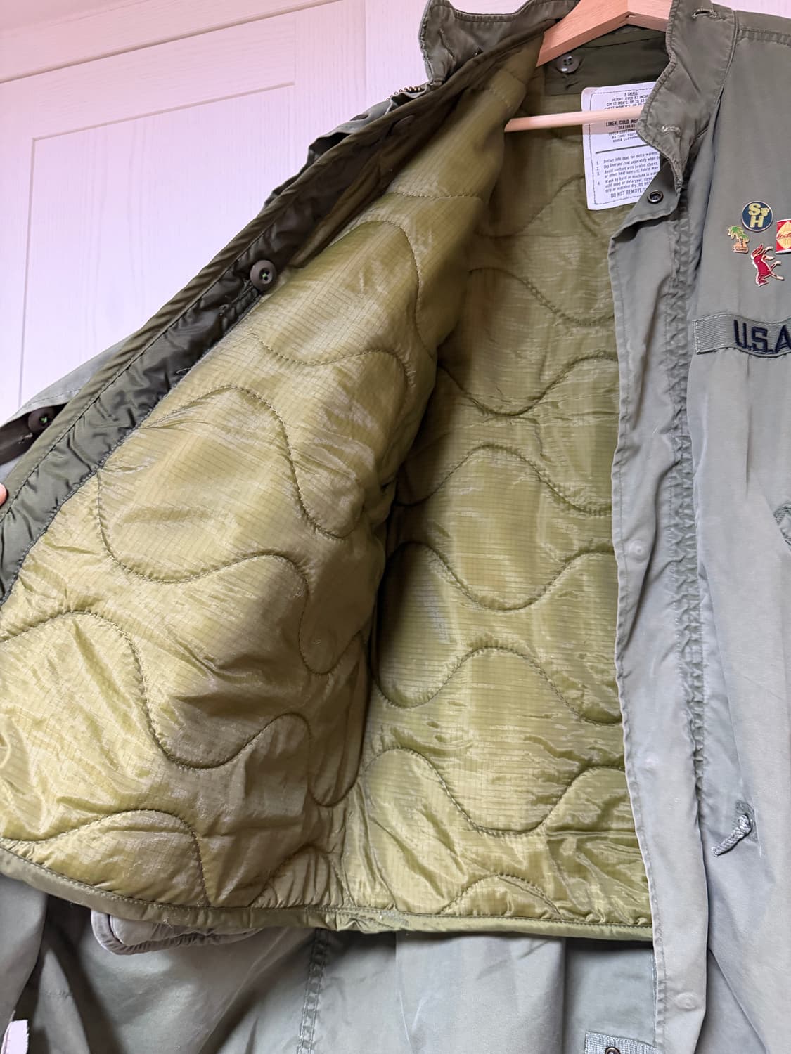 U.S. ARMY M65 피쉬테일 파카 xs 상품이미지2