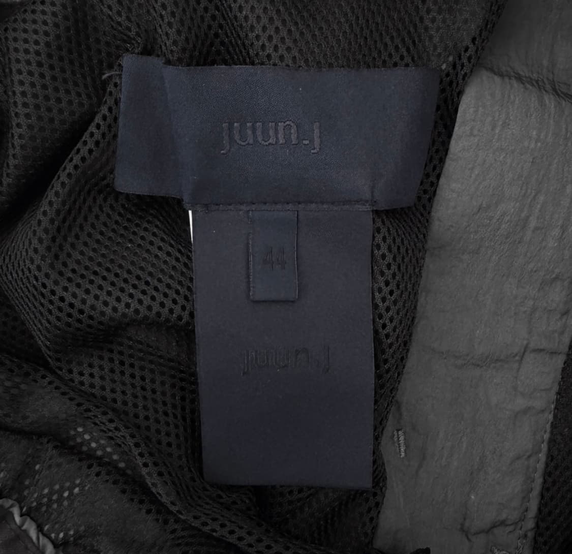 [44] 준지 남성 와이드 레그 드로우스트링 나일론 팬츠 그레이 상품이미지8