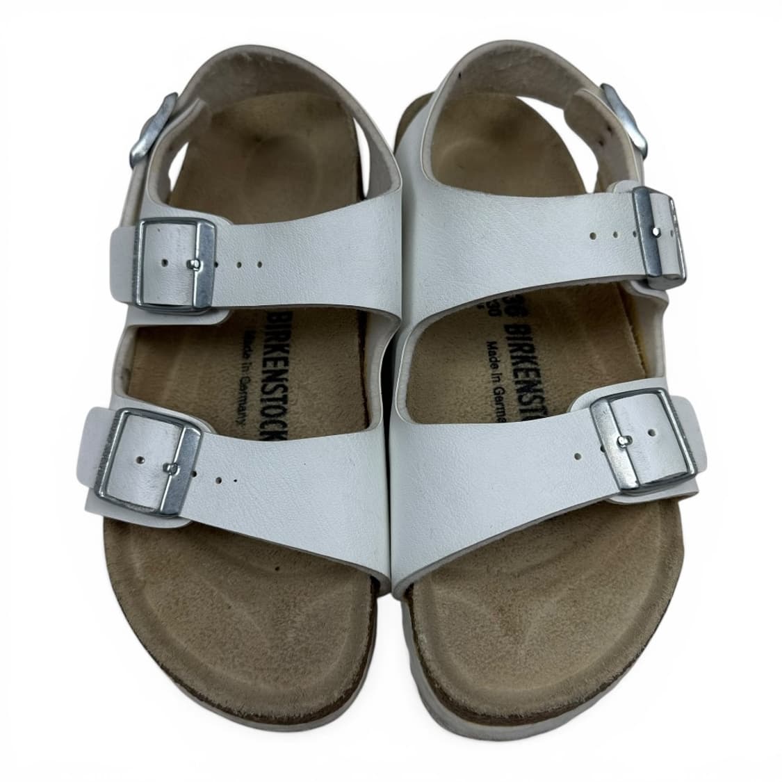 230) 버켄스탁 밀라노 샌들 화이트 상품이미지1