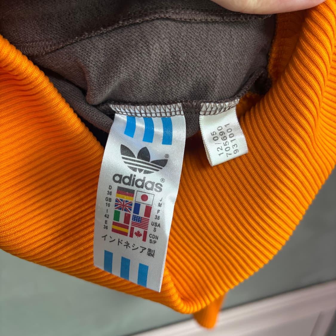 아디다스 베켄바우어 져지 트랙탑 브라운 상품이미지3