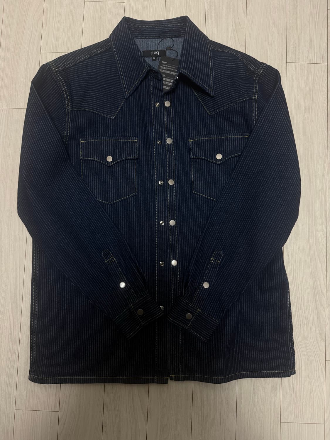 Peq 페크 웨스턴데님셔츠 M 상품이미지1