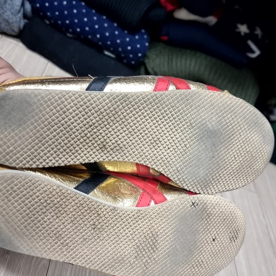 오니츠카타이거 멕시코66 골드 운동화(270-280) 상품이미지4