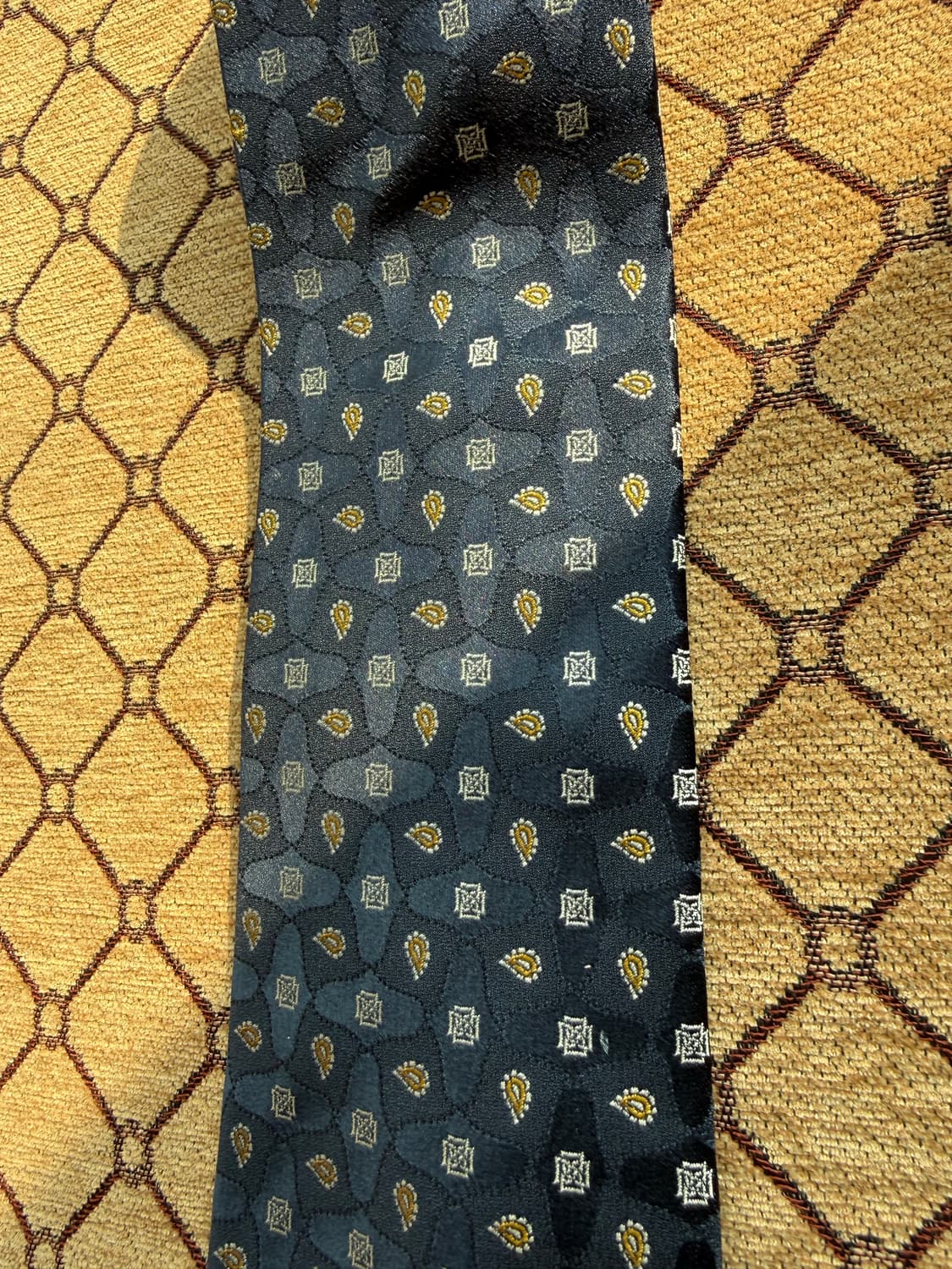 Daks London 네이비 넥타이 상품이미지3