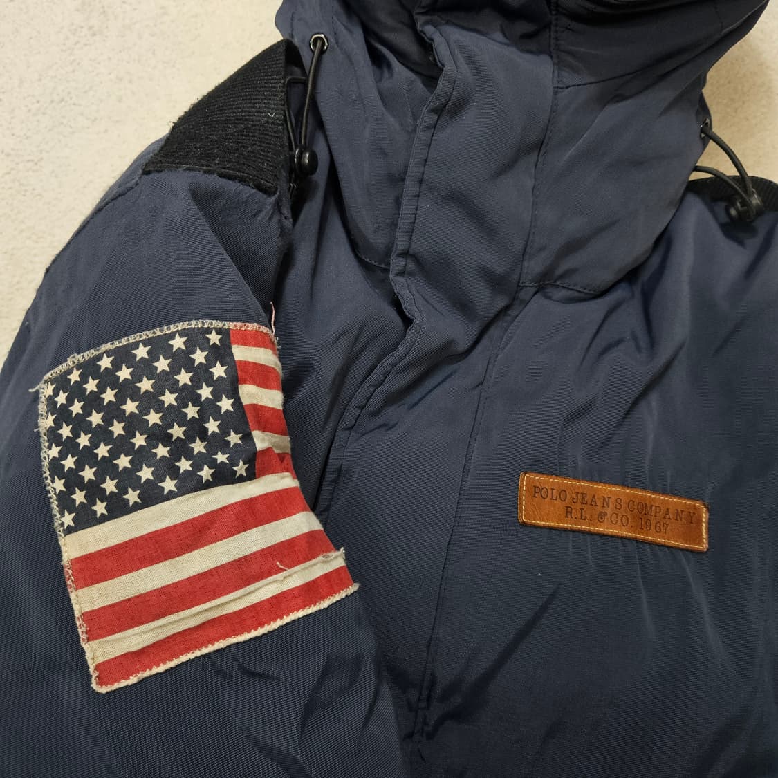 폴로진스 다운 파카 S 상품이미지3