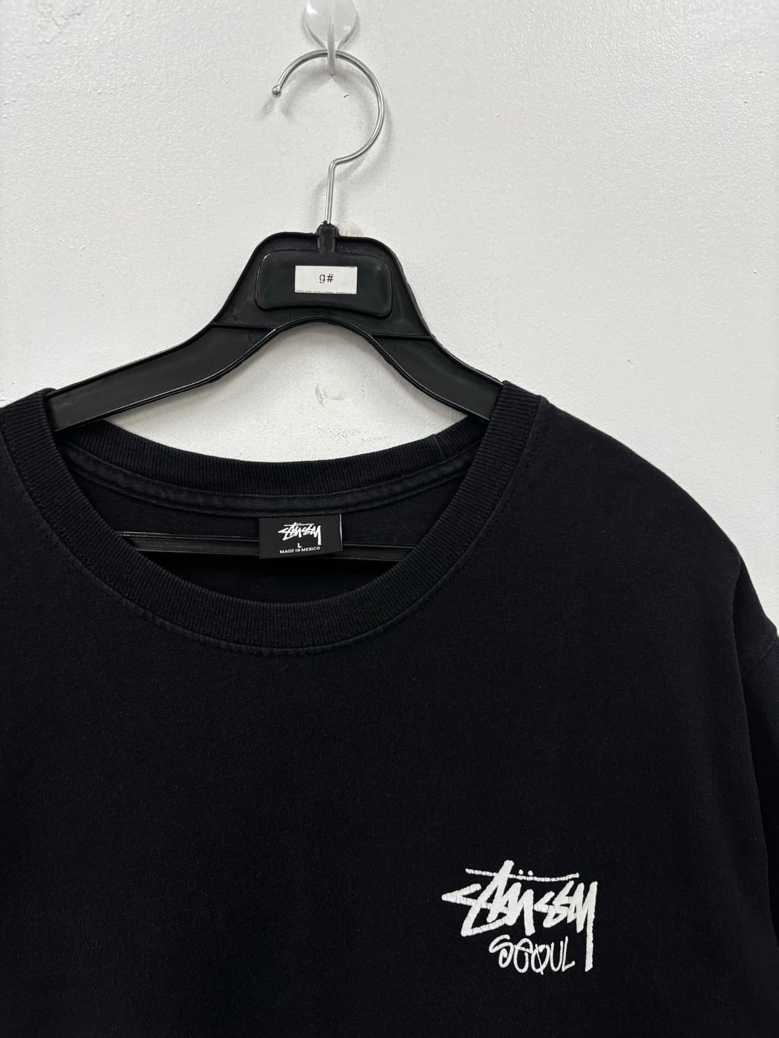 스투시 백로고 반팔티 상품이미지3