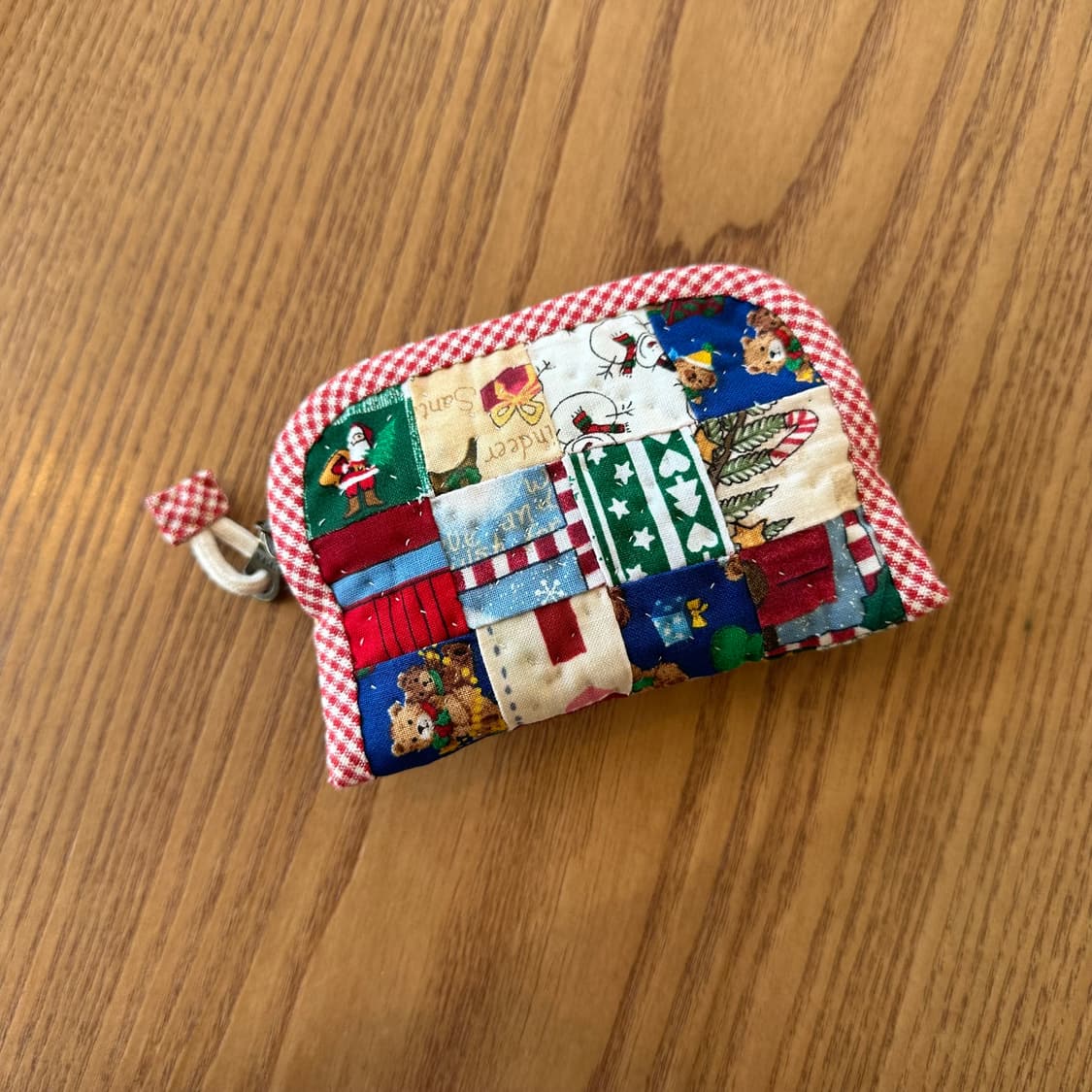 크리스마스 성탄절 카드 지갑 / 간단 파우치 / 퀼트 파우치 상품이미지2