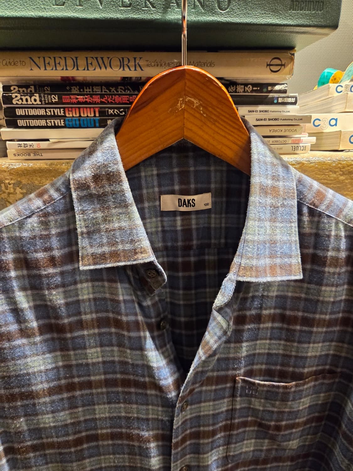 닥스 플란넬셔츠 상품이미지8